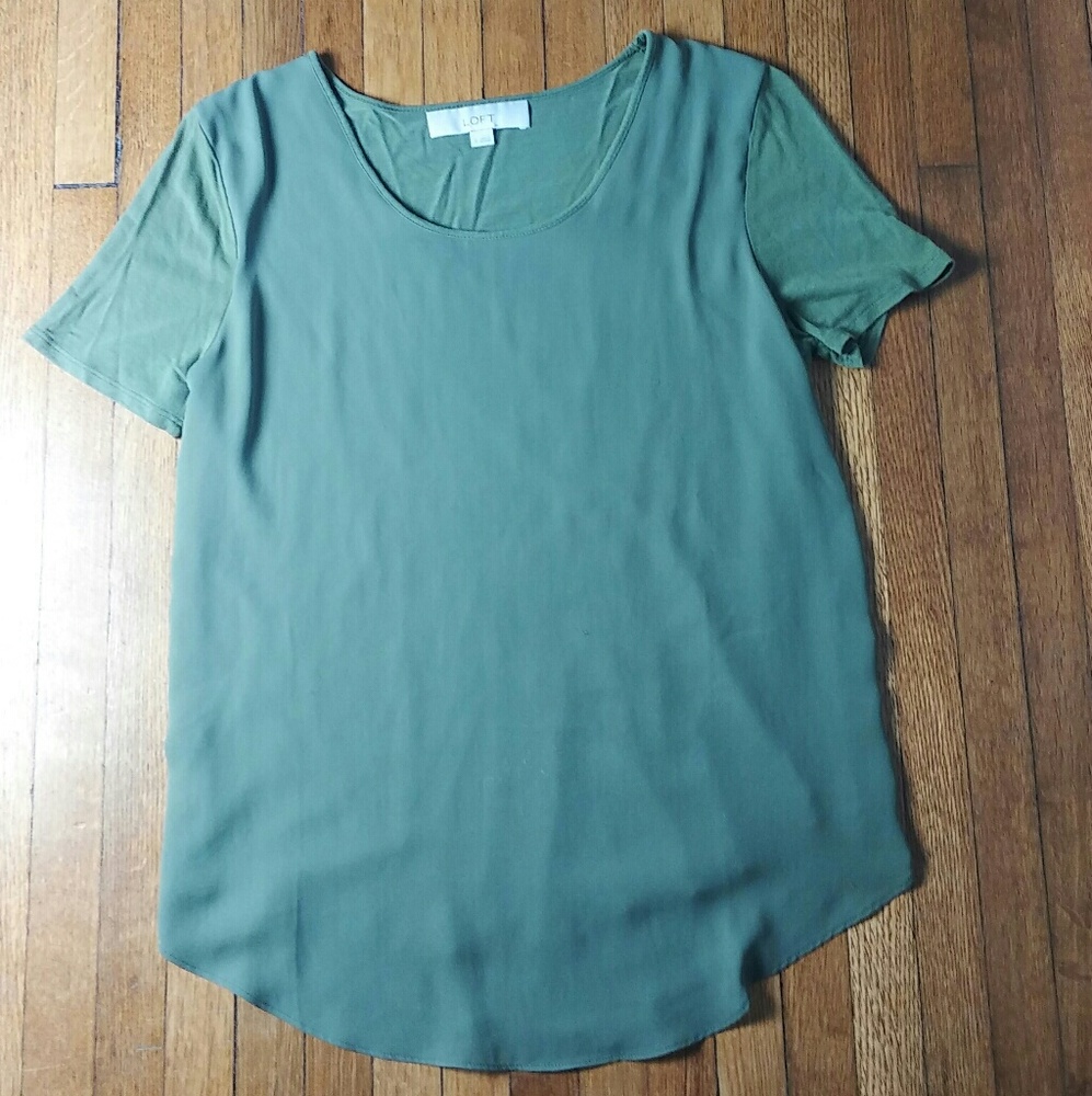 Loft short sleeve top